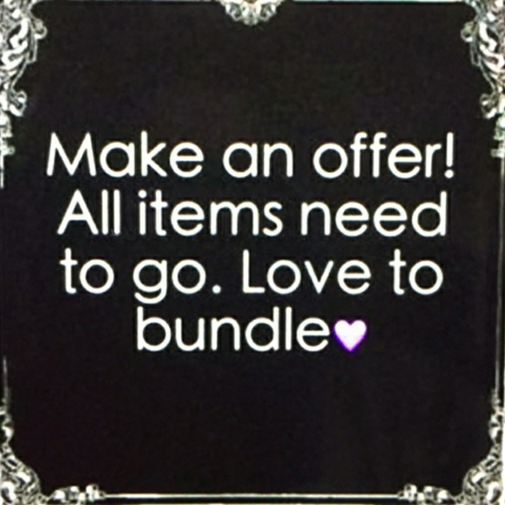 All items are reduced today.....make offers